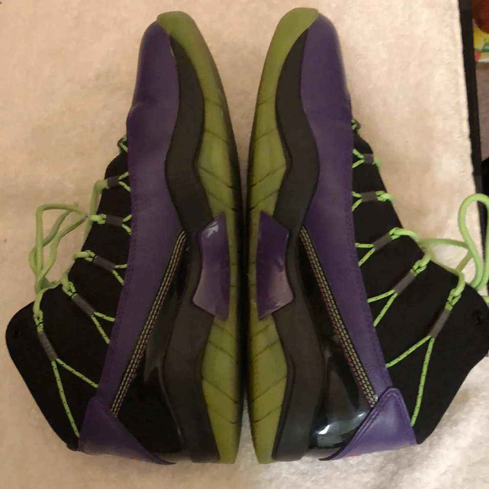 JORDAN PRIME FLIGHT COURT PURPLE BASKETBALL SNEAKERS MENS SIZE 8